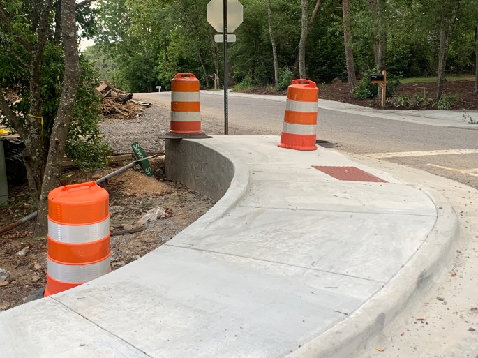 Corner of Savoy Street and Cloudland Drive. 